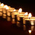 candele · buio · set · illuminazione · fila · riflessione - foto d'archivio © cosma