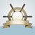 Ship Helm Vector Background stock photo © creativika