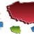 3D Poland Country Map stock photo © cteconsulting