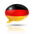 German flag speech bubble stock photo © daboost