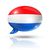 Netherlands flag speech bubble stock photo © daboost