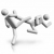 Taekwondo 3D symbol stock photo © daboost