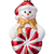 Snowman Ornament isolated stock photo © danny_smythe