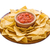 Chips · Sauce · isoliert · weiß · Platte - stock foto © danny_smythe