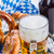 homemade pretzels and bavarian beer stock photo © Dar1930