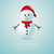 snowman with scarf stock photo © dariusl