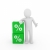 продажи · куб · зеленый · успех · процент - Сток-фото © dariusl