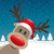 馴鹿 · 紅色 · 鼻子 · 帽子 · 聖誕老人 · 背景 - 商業照片 © dariusl