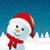 snowman scarf and santa claus hat stock photo © dariusl