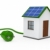 3D · słonecznej · domu · wtyczkę · zielone · słońce - zdjęcia stock © dariusl