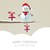 snowman · oddziału · zimą · krajobraz · rysunku · tle - zdjęcia stock © dariusl