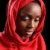afroamerikai · muszlim · lány · hidzsáb · külső · lefelé - stock fotó © darrinhenry