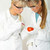 女 · 實驗室 · 科學家 · 液體 · 婦女 · 眼鏡 - 商業照片 © dash
