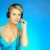 call · center · agent · młodych · pretty · woman · telefonu - zdjęcia stock © dash