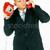 empresario · jóvenes · rojo · clásico · teléfono · negocios - foto stock © dash