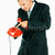 empresario · jóvenes · rojo · clásico · teléfono · negocios - foto stock © dash