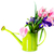buquê · rosa · tulipas · violeta · Íris · regador - foto stock © dashapetrenko