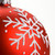 スノーフレーク · 赤 · クリスマス · 安物の宝石 · 冬 - ストックフォト © david010167