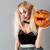jonge · blonde · vrouw · halloween · clown · make · bloed - stockfoto © deandrobot