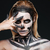 Woman with terrifying halloween makeup stock photo © deandrobot