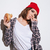 hongerig · vrouw · eten · hamburger · afbeelding · shirt - stockfoto © deandrobot