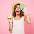 肖像 · 興奮 · 女子 · 夏天 · 帽子 - 商業照片 © deandrobot