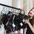 jungen · hübsche · Frau · stehen · Kleidung · Laden · Auswahl - stock foto © deandrobot