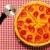 całość · pepperoni · pizza · czerwony · obiedzie - zdjęcia stock © dehooks