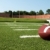 Closeup of American Football  on Field stock photo © dehooks