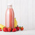 Plastic bottle with fresh summer berries smoothie stock photo © DenisMArt