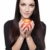 produkować · owoców · kobieta · jabłko · odizolowany - zdjęcia stock © dgilder