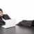 businessman - relaxed laptop stock photo © dgilder