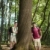 Umwelt · Erhaltung · jungen · Wanderer · Baum - stock foto © diego_cervo
