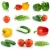 conjunto · diferente · legumes · isolado · branco · fundo - foto stock © digitalr