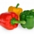 Red, yellow and green bell peppers stock photo © digitalr