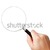 Man's hand, holding magnifying glass stock photo © Dinga