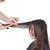 mulher · jovem · cabelo · cortar · cabeleireiro · longo · morena - foto stock © Discovod