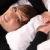 cama · hotel · pelo · femenino · hermosa - foto stock © disorderly
