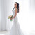 menyasszony · fehér · esküvői · ruha · virágcsokor · virágok · korona - stock fotó © dmitriisimakov