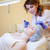 Cosmetology Spa woman doing procedures on the face stock photo © dmitriisimakov
