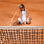 donna · bianco · tennis · abito - foto d'archivio © dmitroza