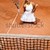 donna · bianco · tennis · suit - foto d'archivio © dmitroza