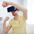 年輕人 · 虛擬 · 現實 · 耳機 · 3d眼鏡 · 3D - 商業照片 © dolgachov