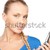 businesswoman with cell phone stock photo © dolgachov