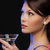 vrouw · cocktail · mooie · vrouw · avondkleding · partij · gezicht - stockfoto © dolgachov