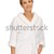 mooie · vrouw · witte · badjas · foto · vrouw · gelukkig - stockfoto © dolgachov