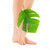 kobiet · nogi · zielony · liść · zdjęcie · biały · kobieta - zdjęcia stock © dolgachov