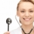 atrakcyjna · kobieta · lekarza · stetoskop · zdjęcie · kobieta · dziewczyna - zdjęcia stock © dolgachov