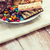 close up of candies, chocolate, muesli and cookies stock photo © dolgachov