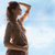 sziluett · kép · terhes · gyönyörű · nő · család · anyaság - stock fotó © dolgachov